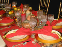 thanksgiving table