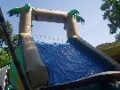 Water Slide with Pool